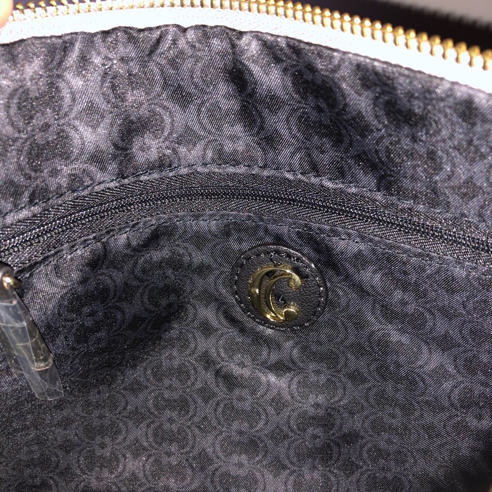 NWOT - Charming Charlie Multi-Color Glitter Clutch w/Removable Strap - Picture 4 of 5